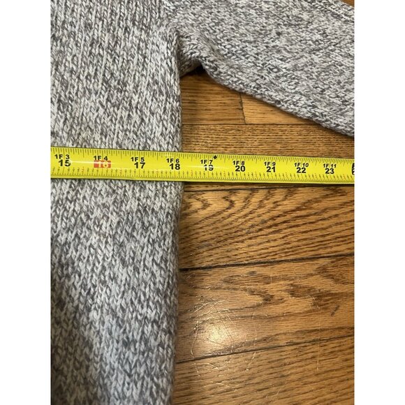 Climb High Vintage 90s Unisex Size Medium Gray V Neck Sweater - Picture 6 of 9